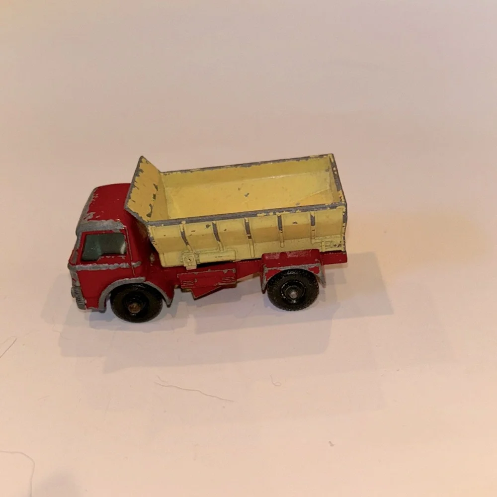 Matchbox 1966 Lesney Ford Grit Spreader #70 Red Yellow England - Picture 1 of 6